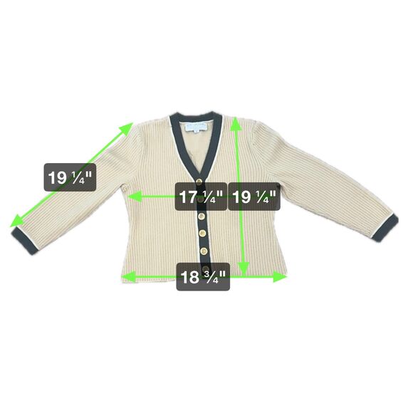 St. John Collection Ribbed Cardigan - Women's Petite - Picture 5 of 10